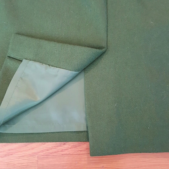 🆕️$158 J. CREW☘Green Versitile Midi Pencil Skirt - Picture 4 of 6